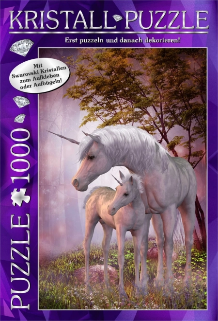 Puzzle avec gemmes Swarovski Mon monde de rêve 1000 pièces