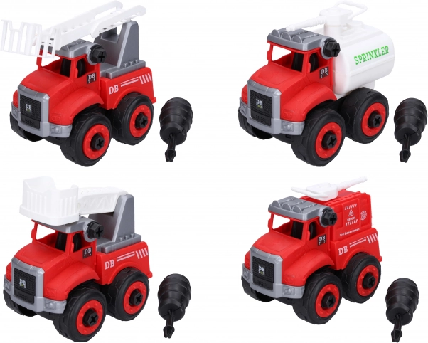 camion de pompiers à visser 14,5 cm