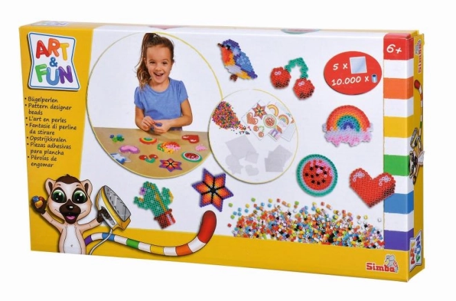 A&F Coffret cadeau de perles à repasser 10 000 pcs