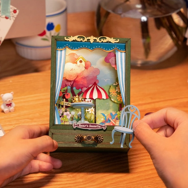 Petit théâtre miniature Goûter au thé