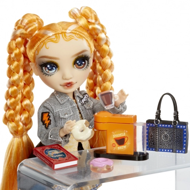 Rainbow High Sparkle & Shine Fashion poupée - Clementine (Orange