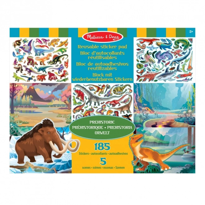 Melissa & Doug autocollants réutilisables du monde préhistorique