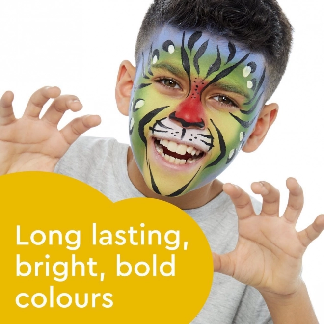 SNAZAROO Couleurs pour le visage avec guide (ensemble vert)