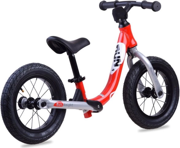 Draisienne RoyalBaby Run Little Knight 12" avec pneus gonflables – Rouge