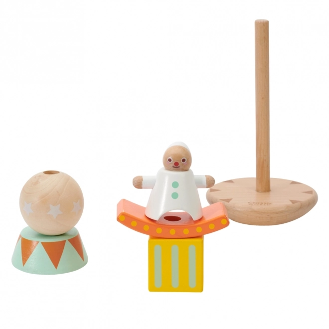 Puzzle en bois Clown Équilibreur Classic World