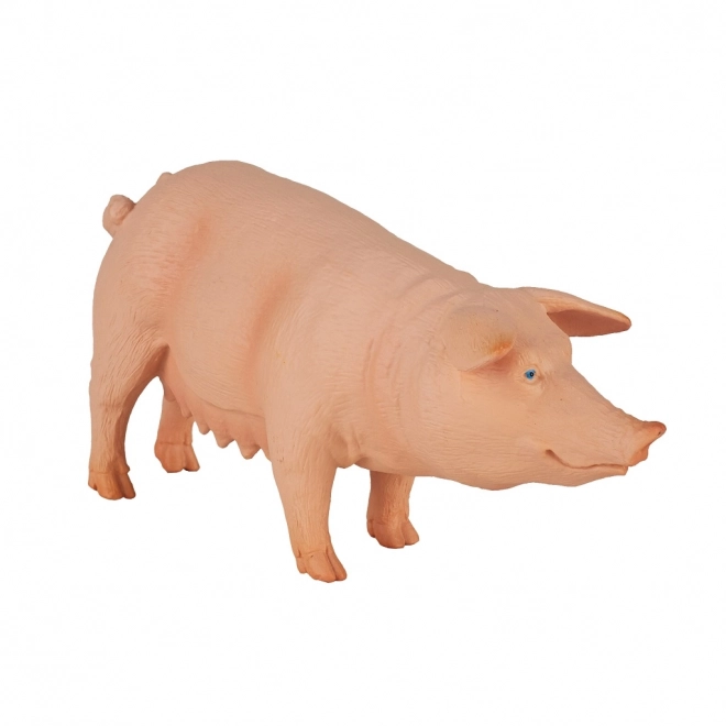 Figurine réaliste en plastique de truie