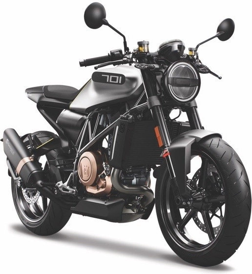 Modèle métallique de moto HUSQVARNA Vitpilen 701 2018 1:18