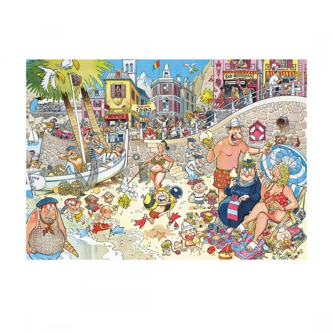 Puzzle 1000 pièces Wasgij Saison des vacances