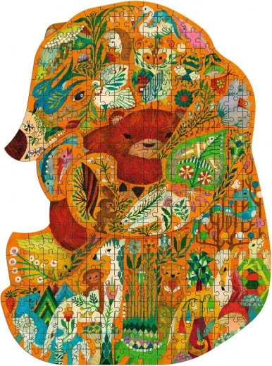 Puzzle contour ours 350 pièces