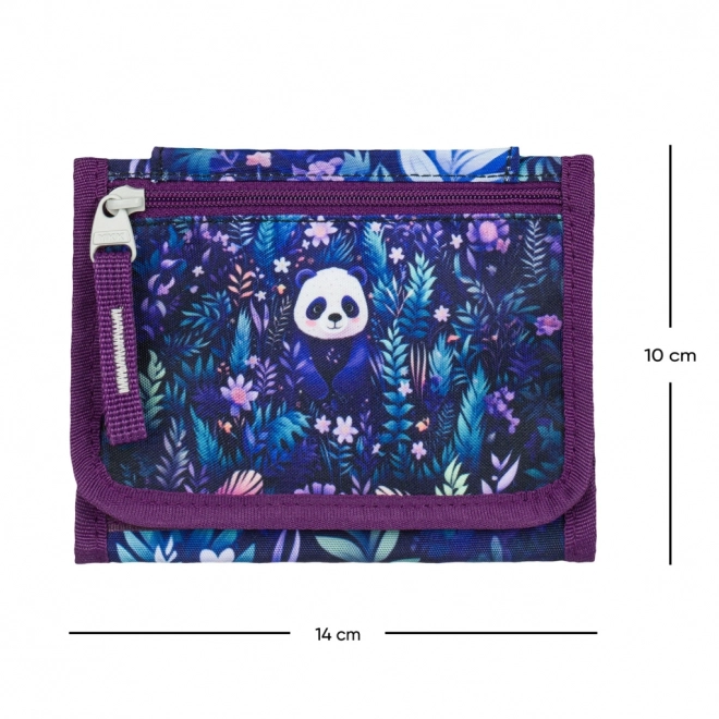 BAAGL Portefeuille pour le cou Jungle Panda
