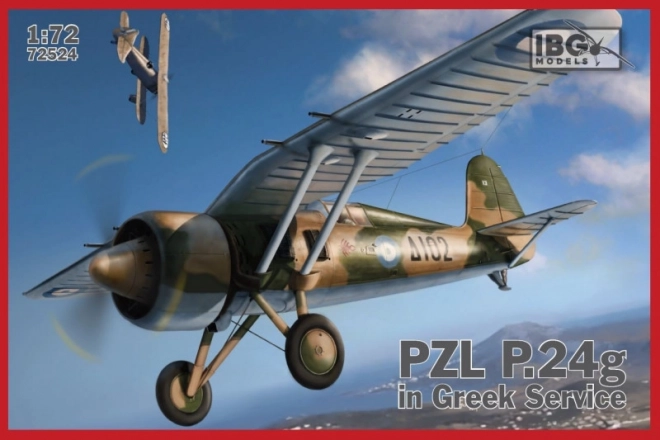 Modèle en plastique PZL P.24g en service dans l'aviation grecque