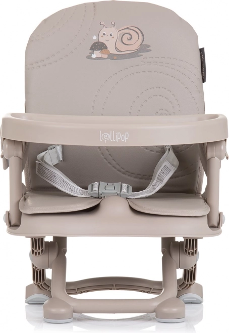 Chaise Haute Portable Lollipop Couleur Macadamia