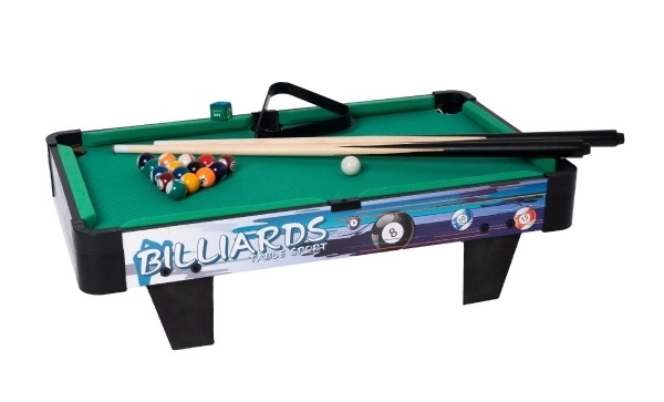 Billard de table bois/plastique en boîte 62x36x6cm