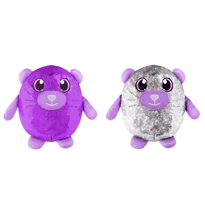 Grande mascotte avec des paillettes Cekinusie Shimmeez 36 cm mix 8 motifs