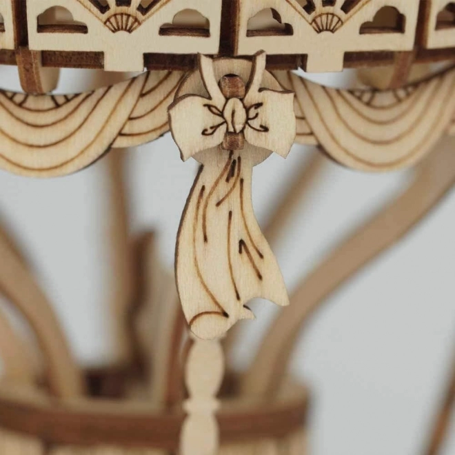 Ballon à air chaud - Modèle en bois 3D