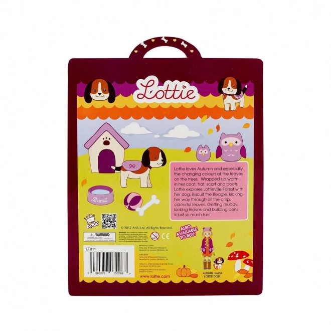 Lottie Biscuit beagle avec accessoires