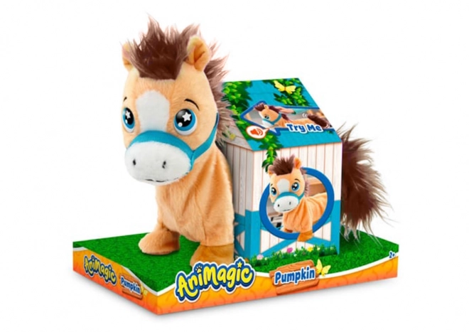 Poney interactif Animagic Citrouille