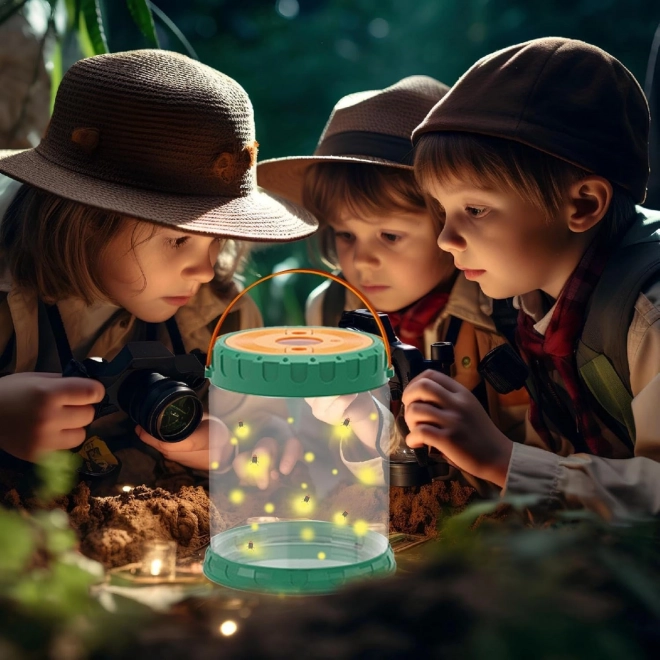 Woopie Ensemble du Petit Explorateur de la Nature Filet pour Insectes et Papillons, Récipient pour Poissons