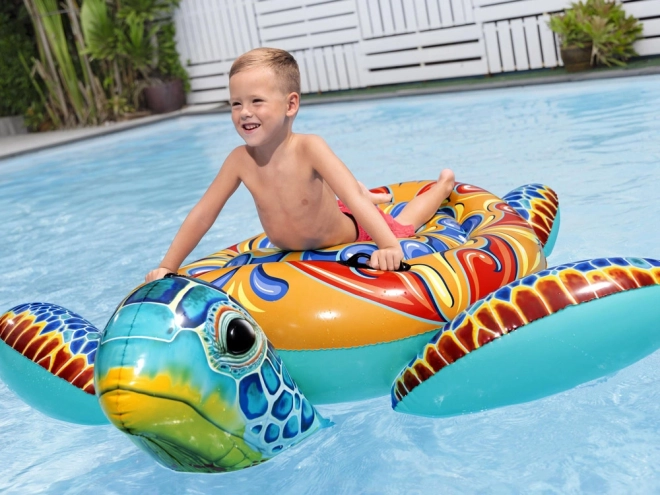Matelas gonflable Bestway avec poignées Tortue Majolique