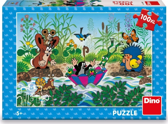 Puzzle de la croisière de Krtek 100 pièces