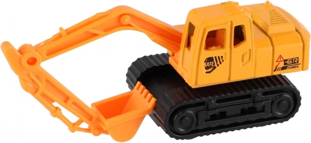 Mini voitures de construction métal/plastique 7 cm marche libre mixte