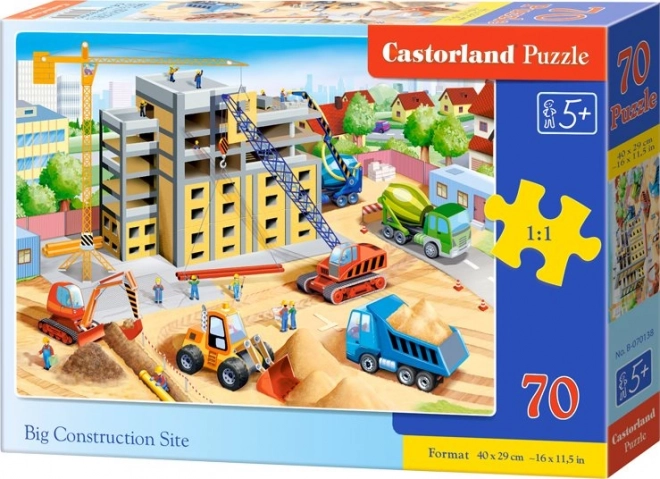 Puzzle Grand Chantier 70 Pièces