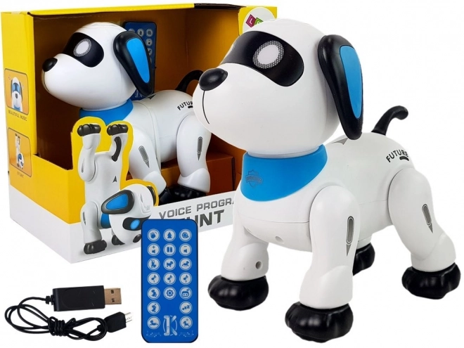 Chien robot interactif télécommandé