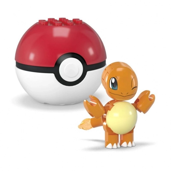 Méga Pokémon Pokéball ensemble 2 pcs Salamèche et Évoli