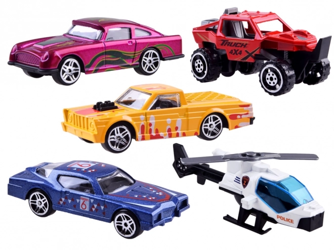 Ensemble de voitures jouets 5 pièces