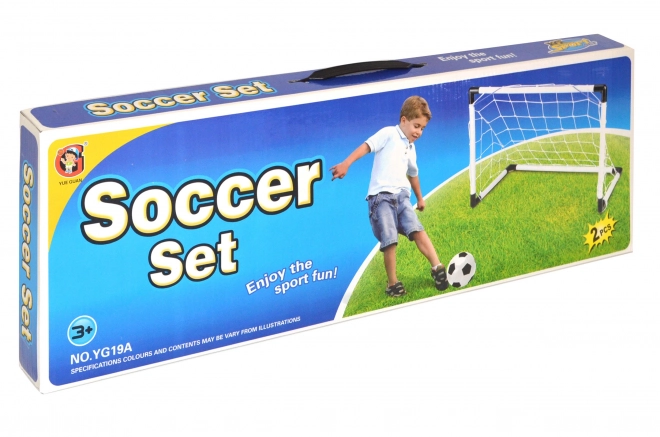 Ensemble de 2 buts de football pour enfants
