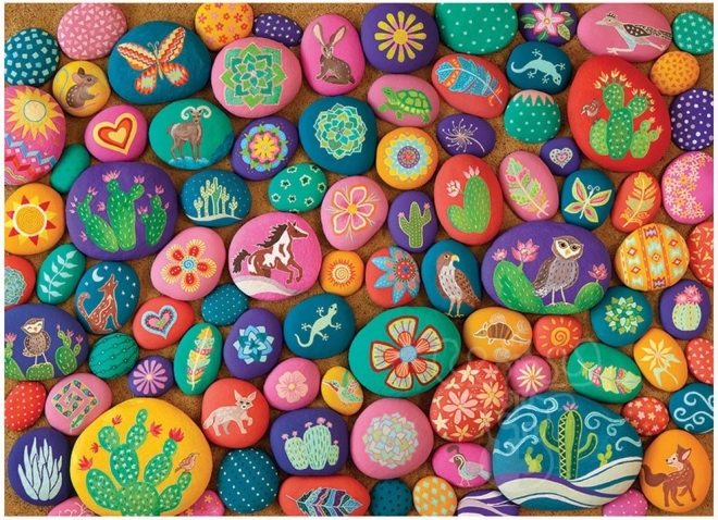 Puzzle Pierres Peintes du Sud-Ouest COBBLE HILL 1000 pièces