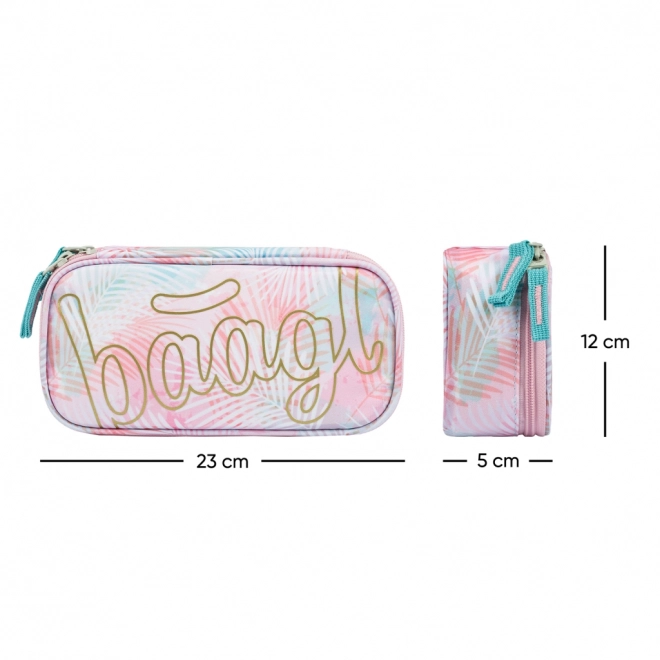 BAAGL Trousse scolaire étui Sunset