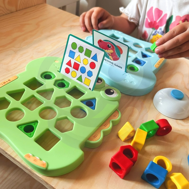 Woopie Montessori puzzle dinosaure - Jeu d'adresse