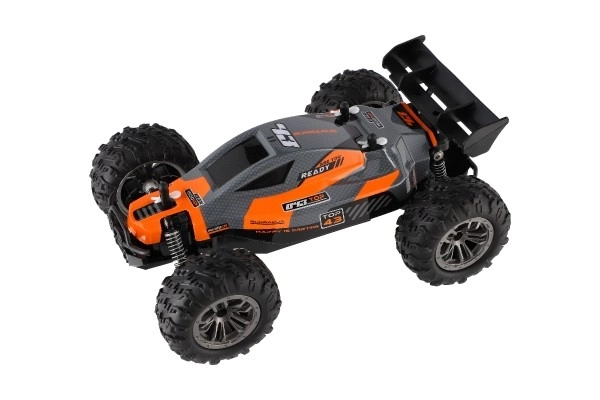 Buggy RC Auto vitesse 2,4GHz en plastique 25cm sur piles dans une boîte 31x14x18cm – Orange