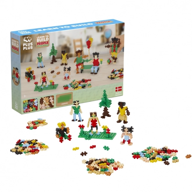 Jeu de construction Plus-Plus Personnages du monde