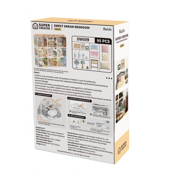 RoboTime miniature maison Chambre Sweet Dream