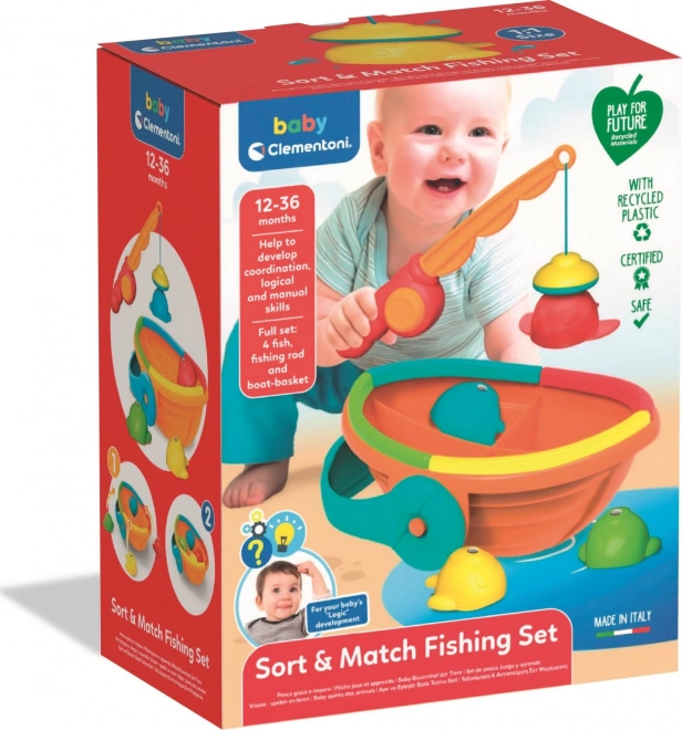 CLEMENTONI BABY Pêche Colorée (Jouer pour l'Avenir)