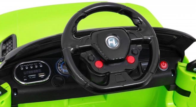 Voiturette électrique Land Rapid Racer verte