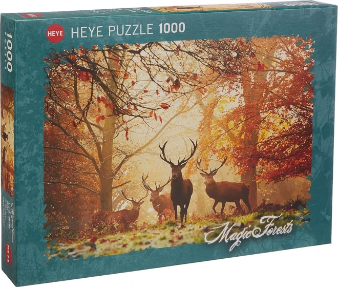 Puzzle HEYE Forêts Enchantées : Cerfs 1000 pièces
