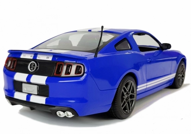 Voiture télécommandée Ford Shelby GT500 Rastar à l'échelle 1:14 bleu