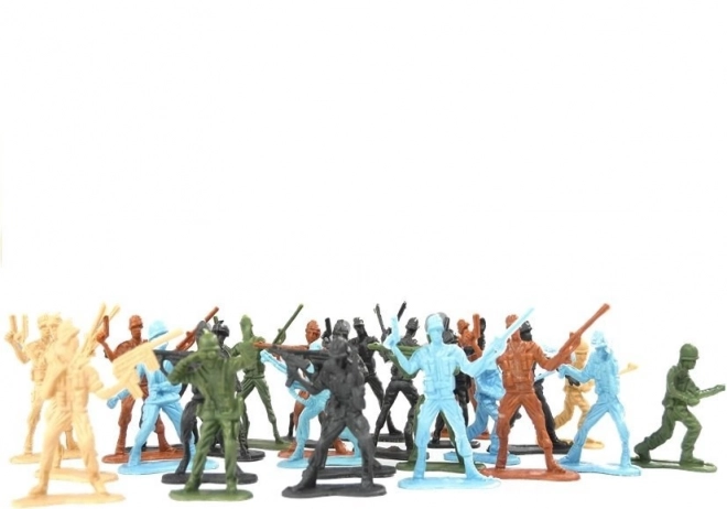 Grand ensemble de figurines militaires