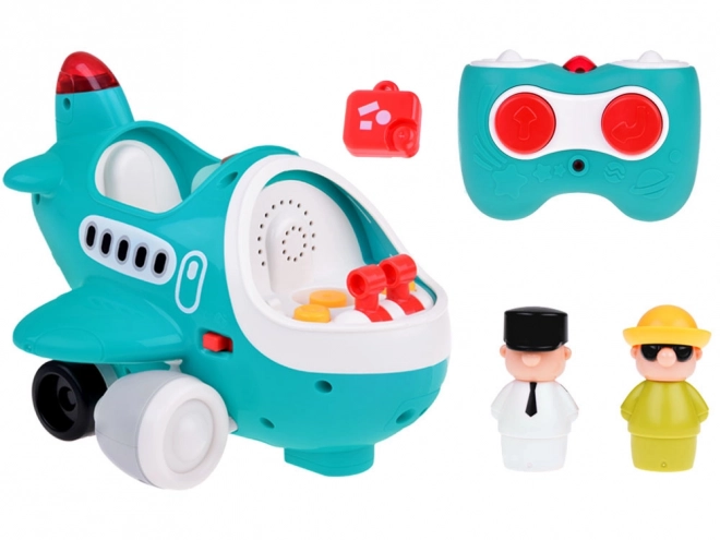 Avion interactif avec pilote