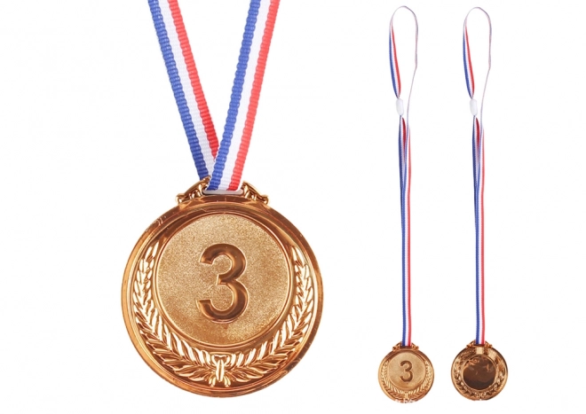 Médaille de bronze troisième place prix sportif