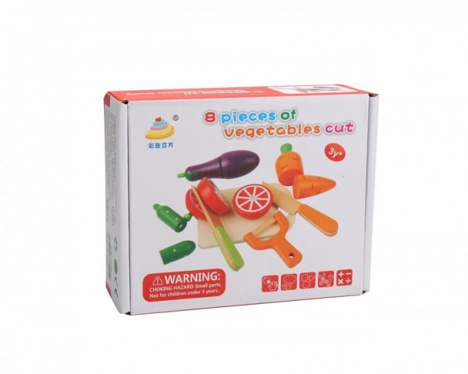Légumes à découper en bois pour enfants