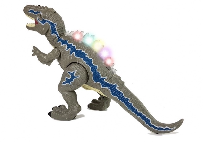 Dinosaurus Tyrannosaurus télécommandé avec effets lumineux