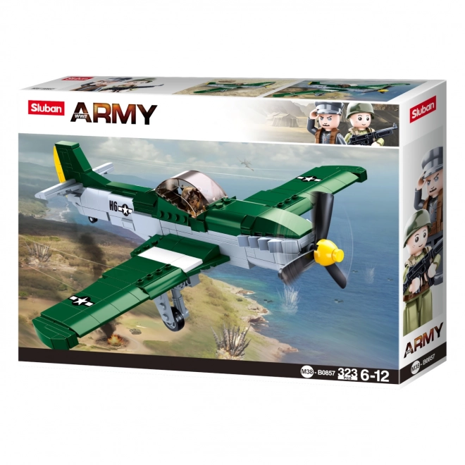 Sluban Armée N38-B0857 Avion de chasse allié