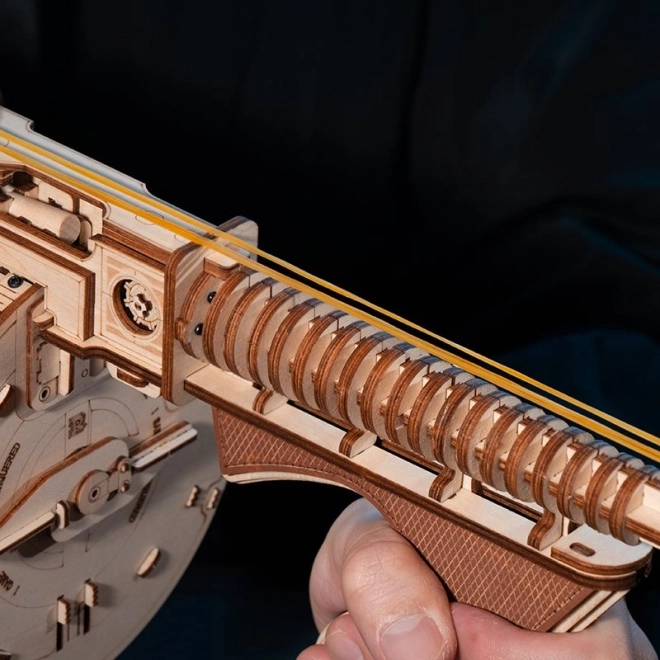 Puzzle mécanique en bois 3D RoboTime Pistolet-Mitrailleur Thompson