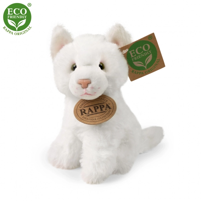 Chat en peluche assis 14 cm ECO-FRIENDLY