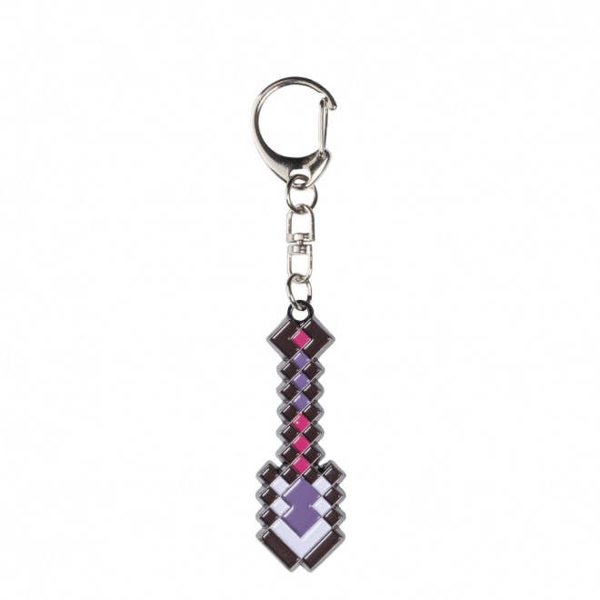 Porte-clés en métal Minecraft 6 pièces dans un coffret Deluxe