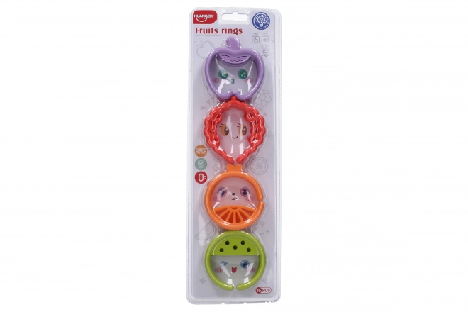 Anneaux de connexion en forme de fruits